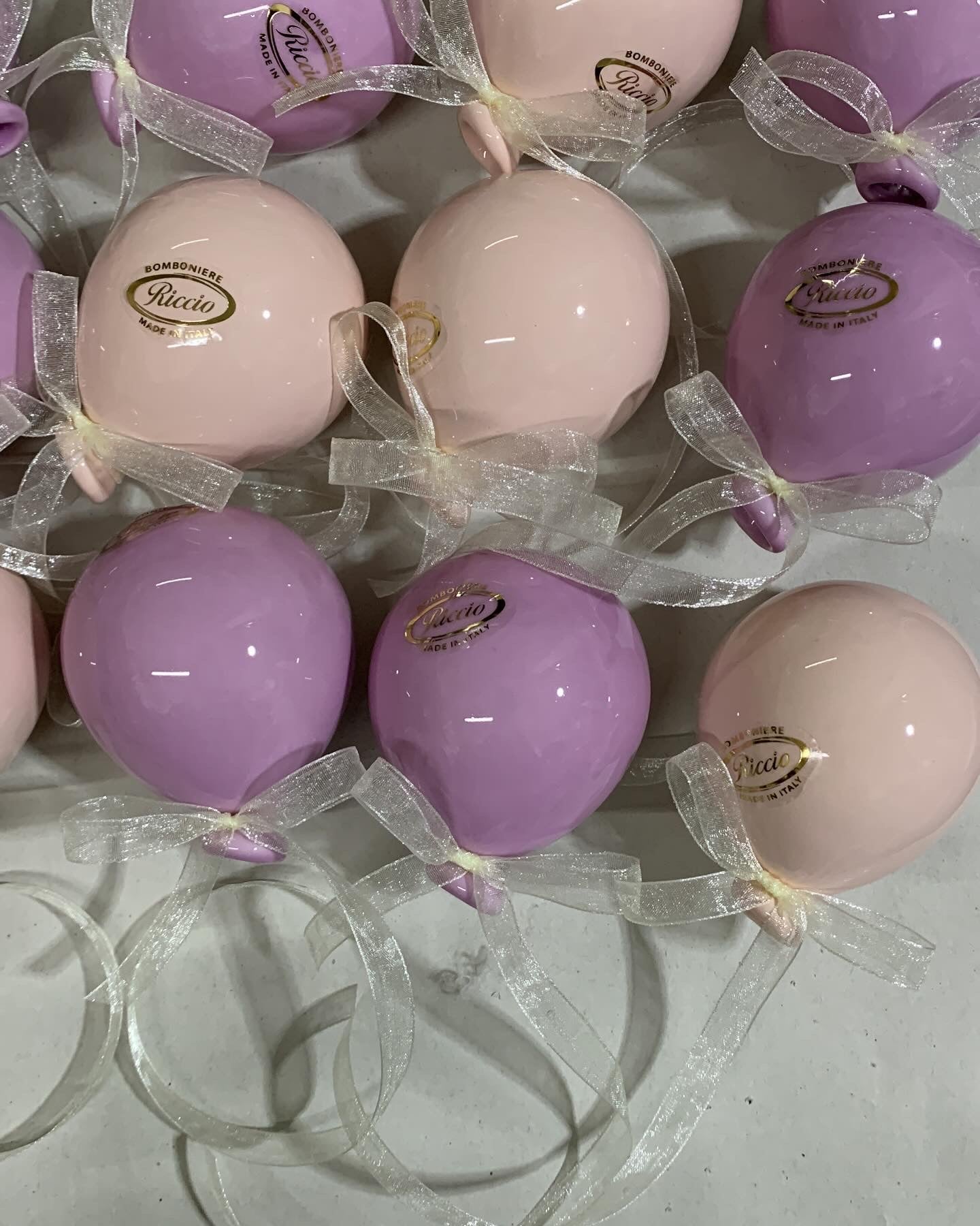 Palloncino ceramica 9cm confezione semplice