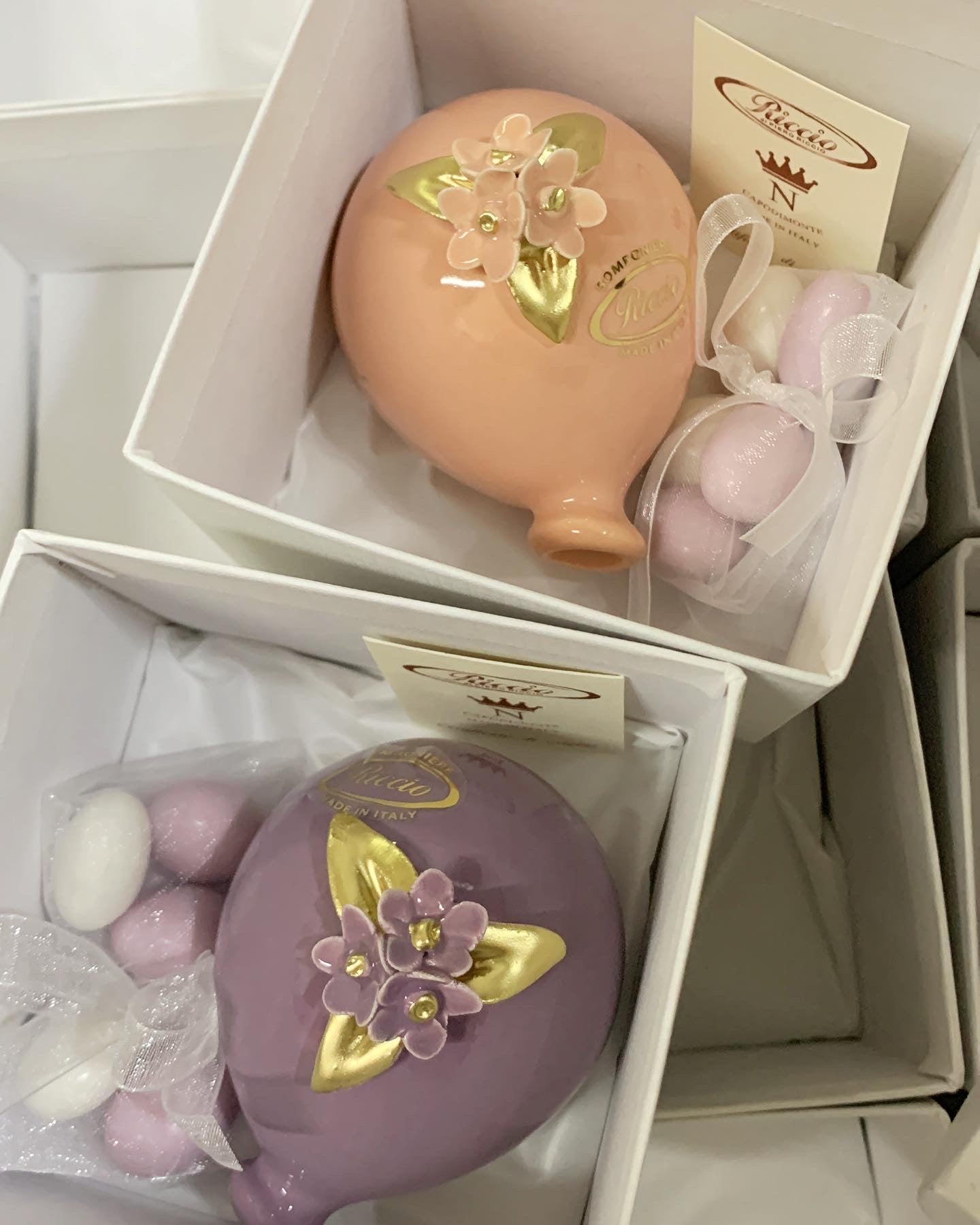 Palloncino 9cm con fiori