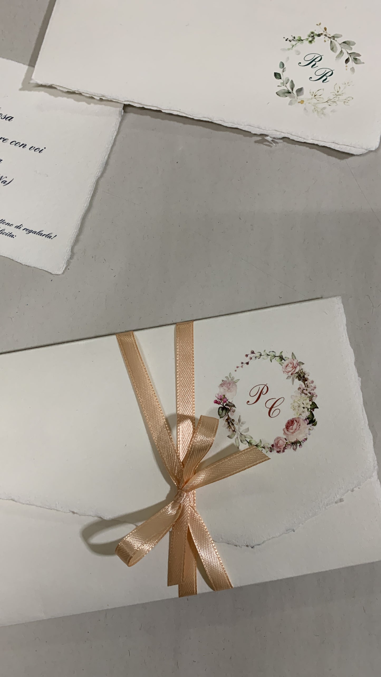 Partecipazione carta Amalfi