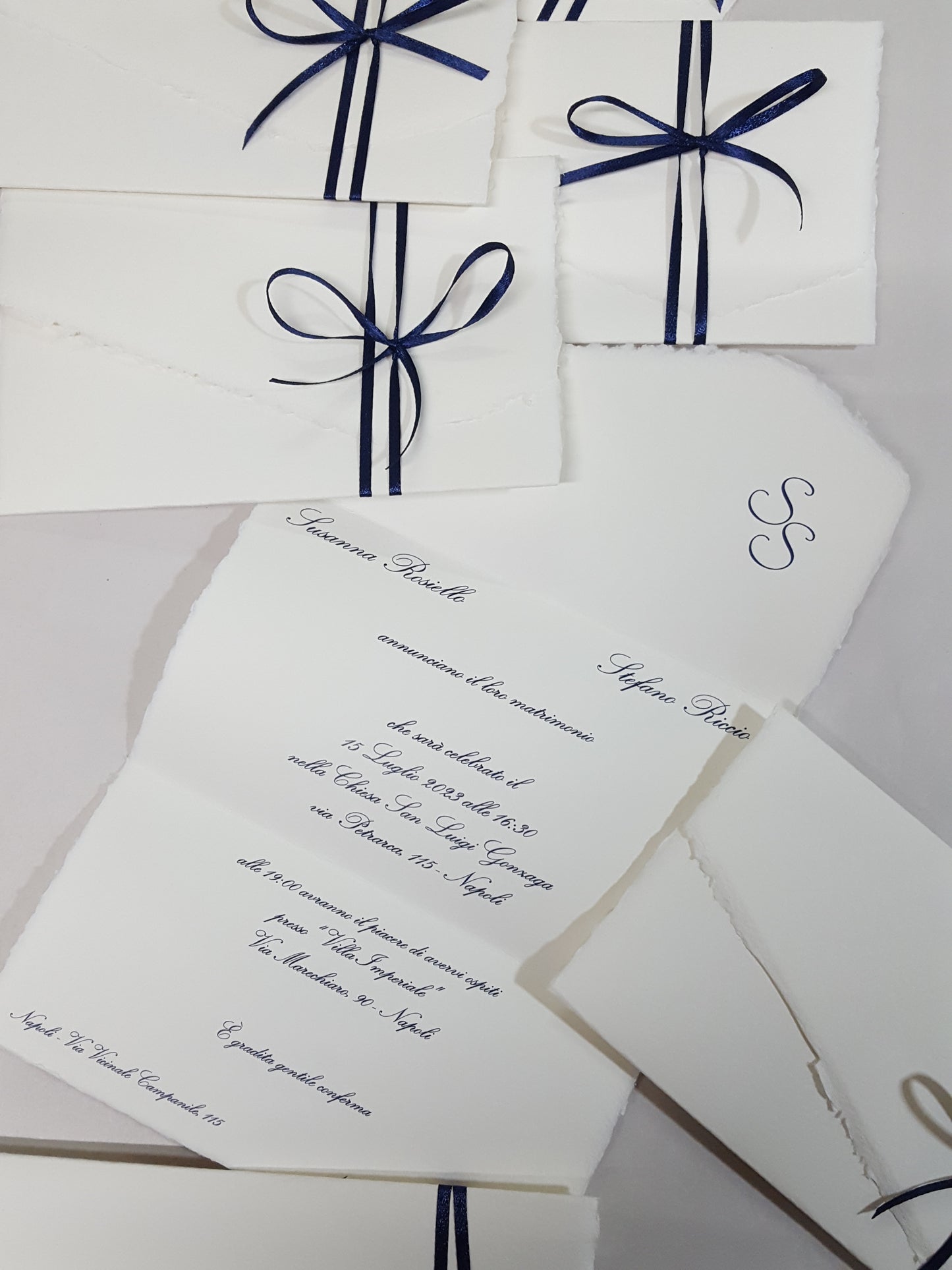 Partecipazione carta Amalfi
