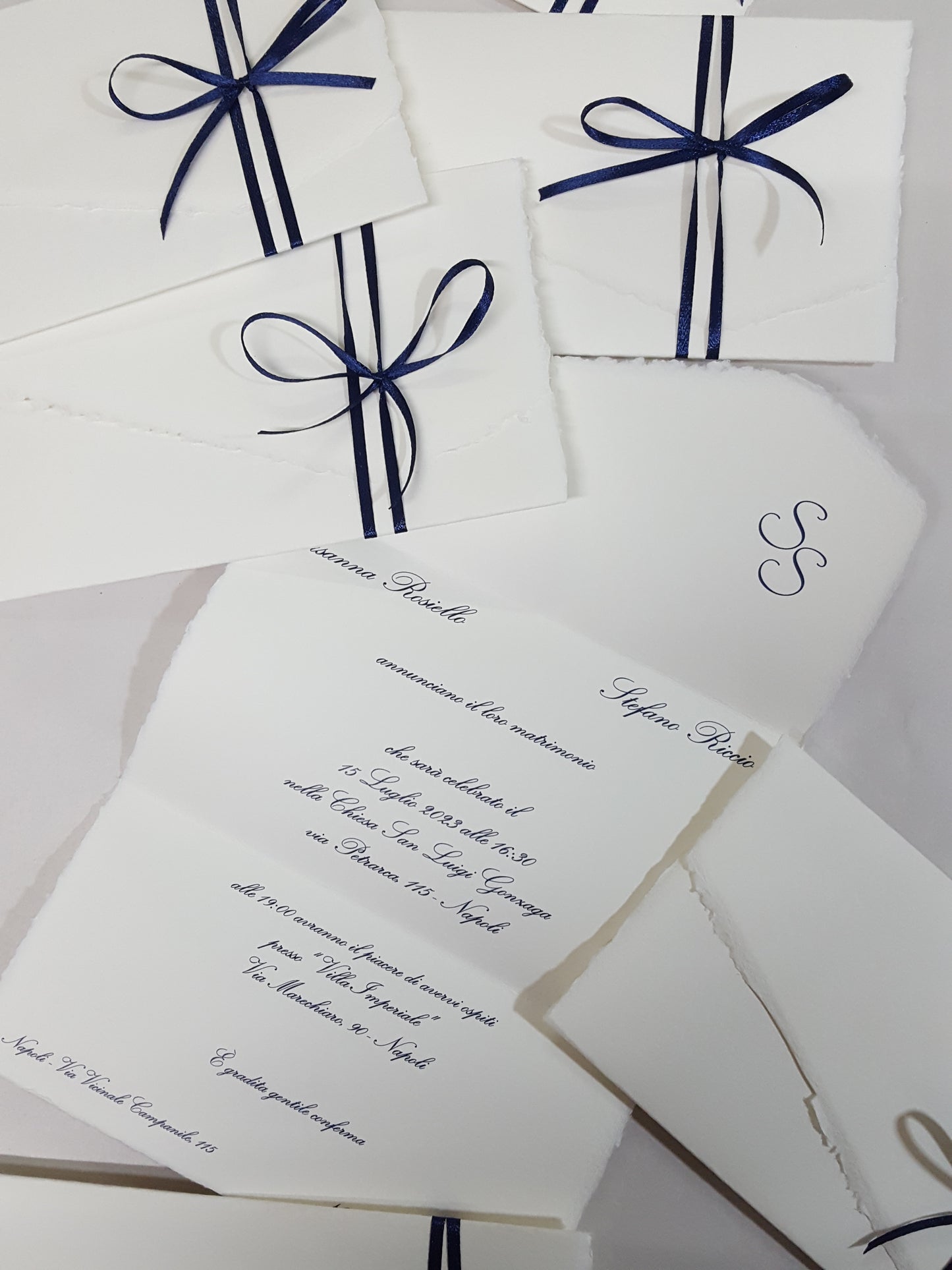 Partecipazione carta Amalfi