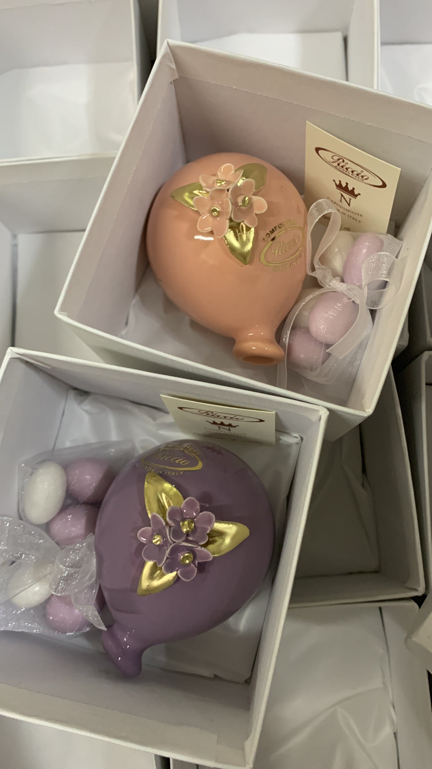 Palloncino 9cm con fiori
