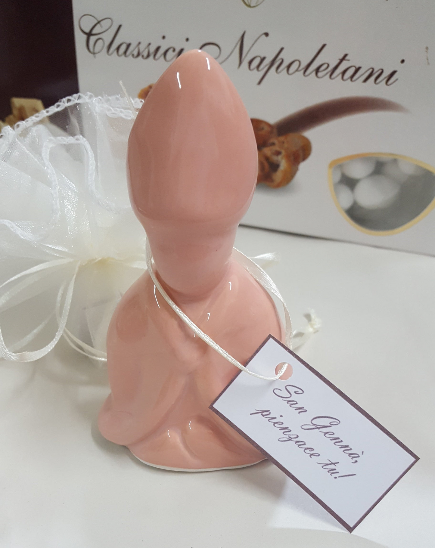 San Gennaro piccolo 12cm confezionato