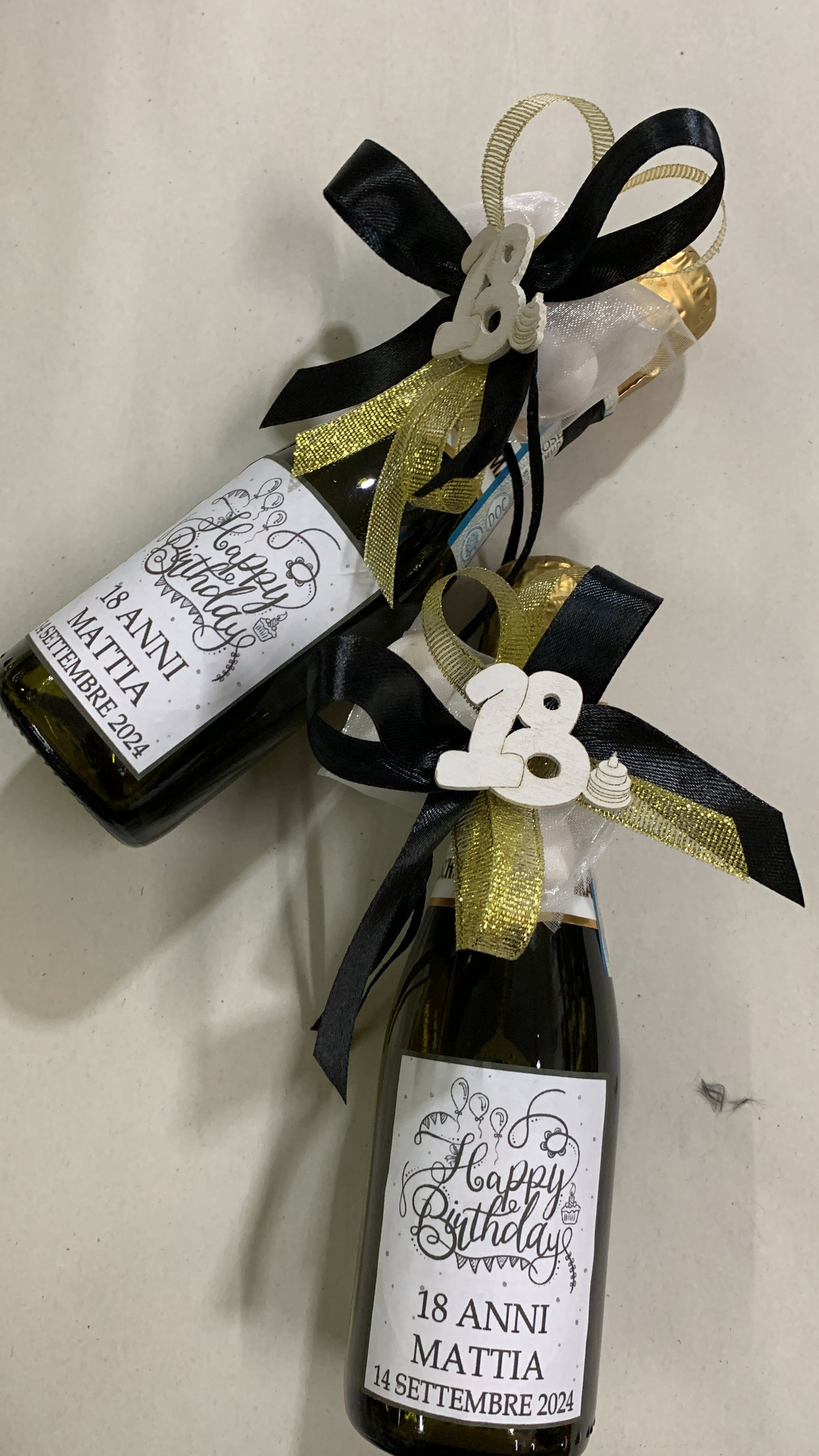Bottiglia spumante personalizzata