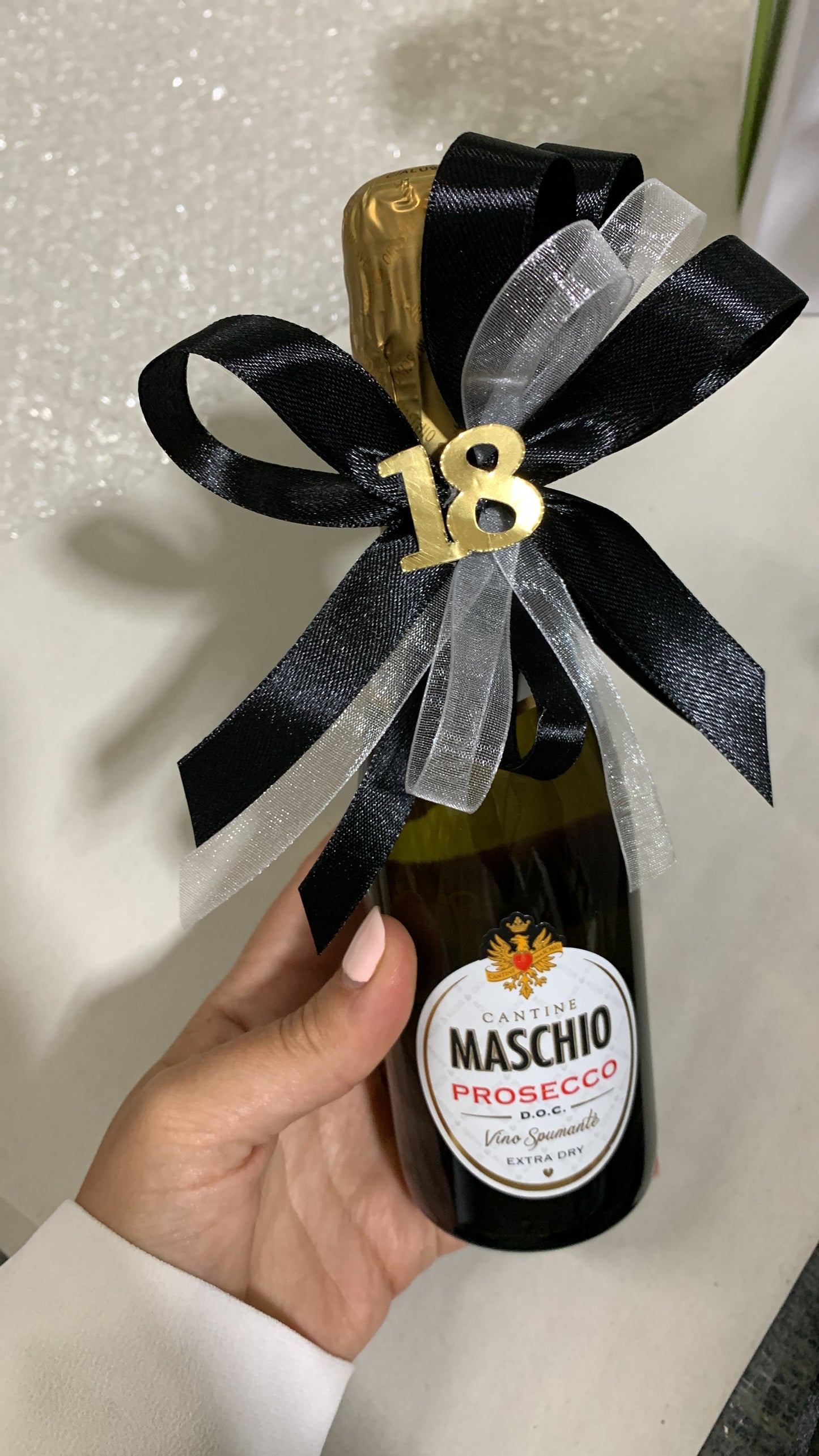 Bottiglia spumante personalizzata