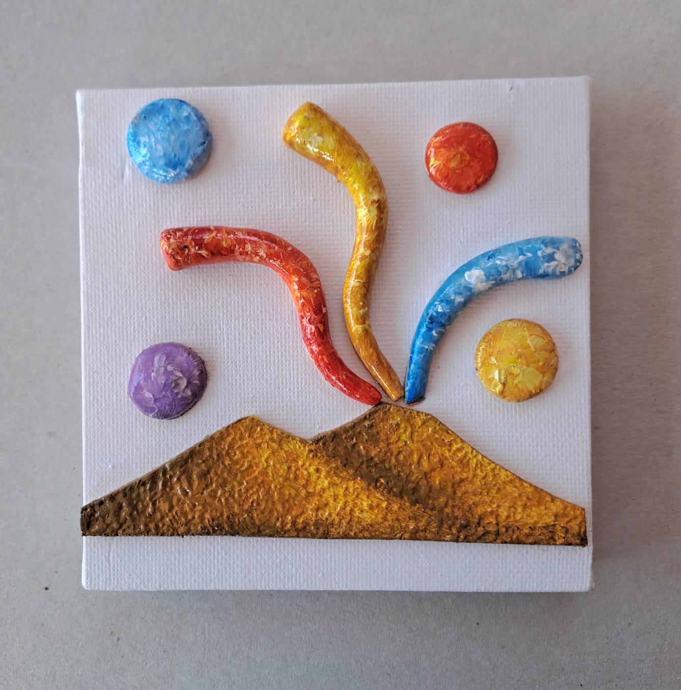 Quadretto Vesuvio 10x10