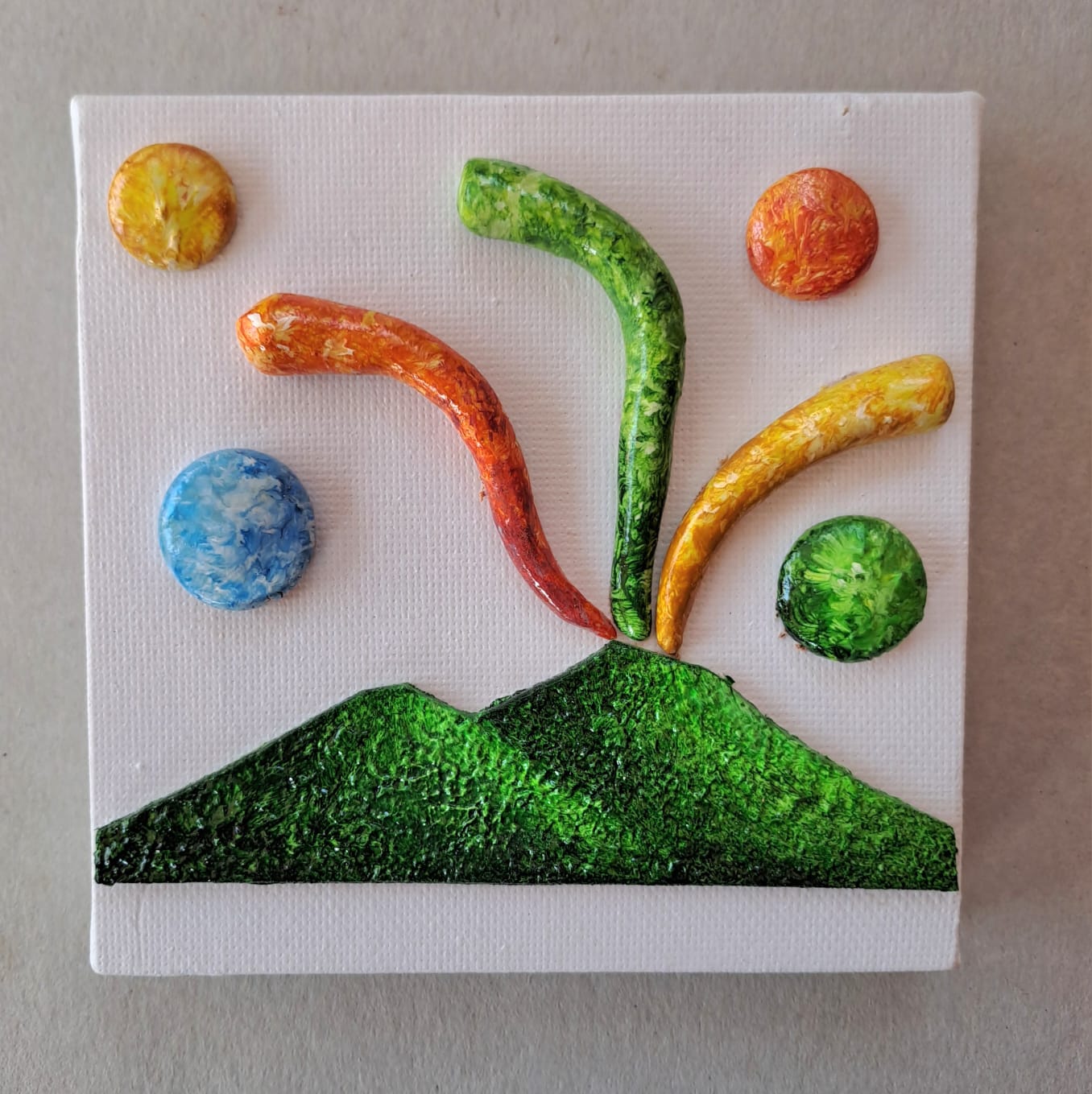 Quadretto Vesuvio 10x10