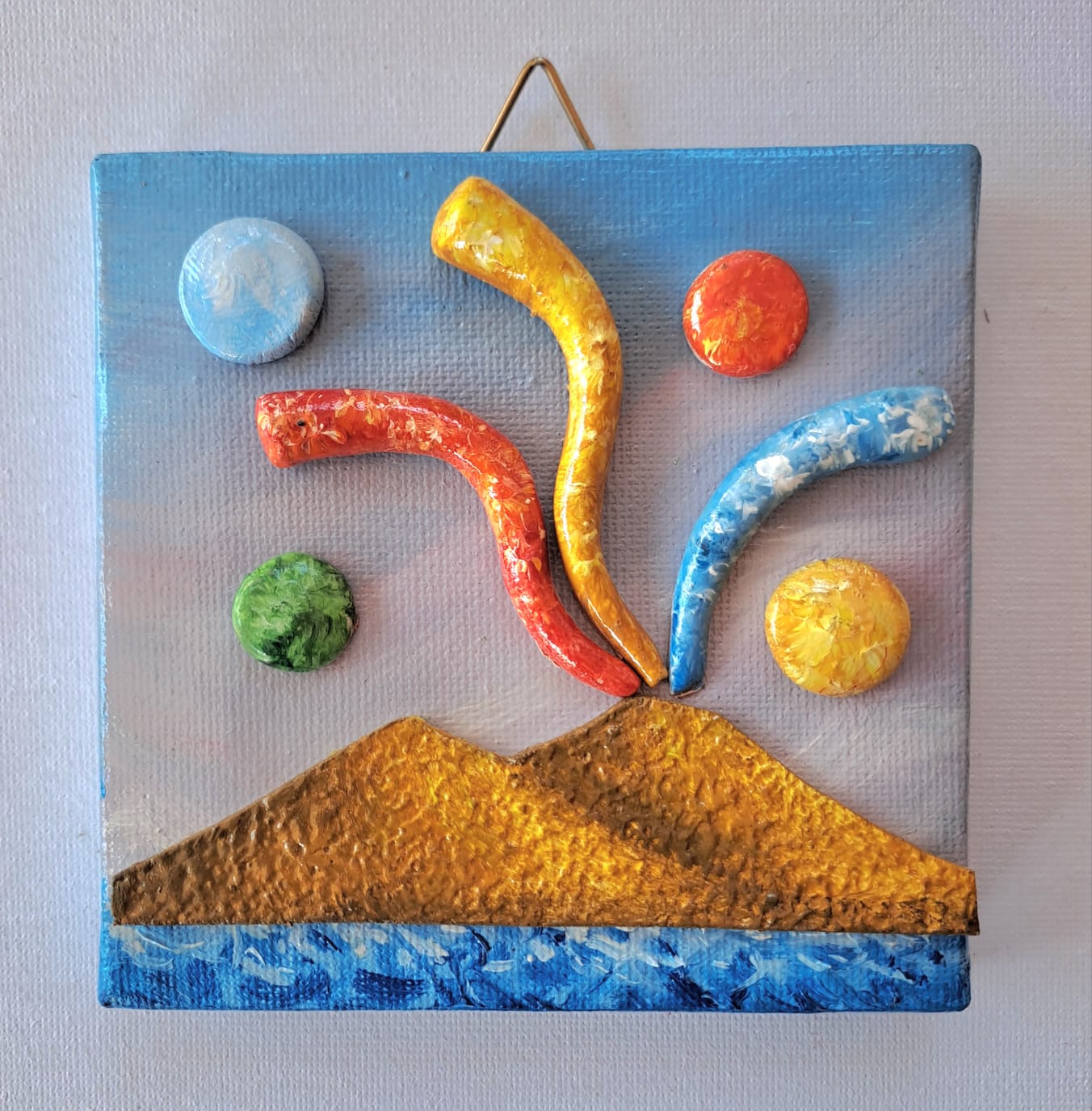 Quadretto Vesuvio 10x10