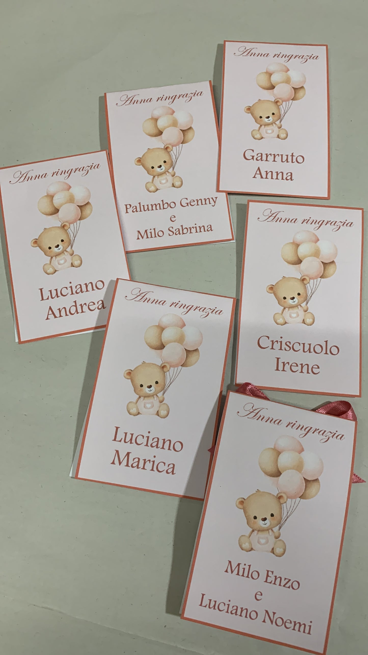 Orsetto led rosa confezionato in scatola