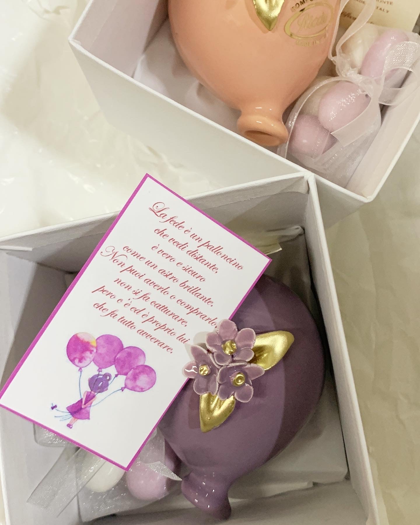 Palloncino 9cm con fiori