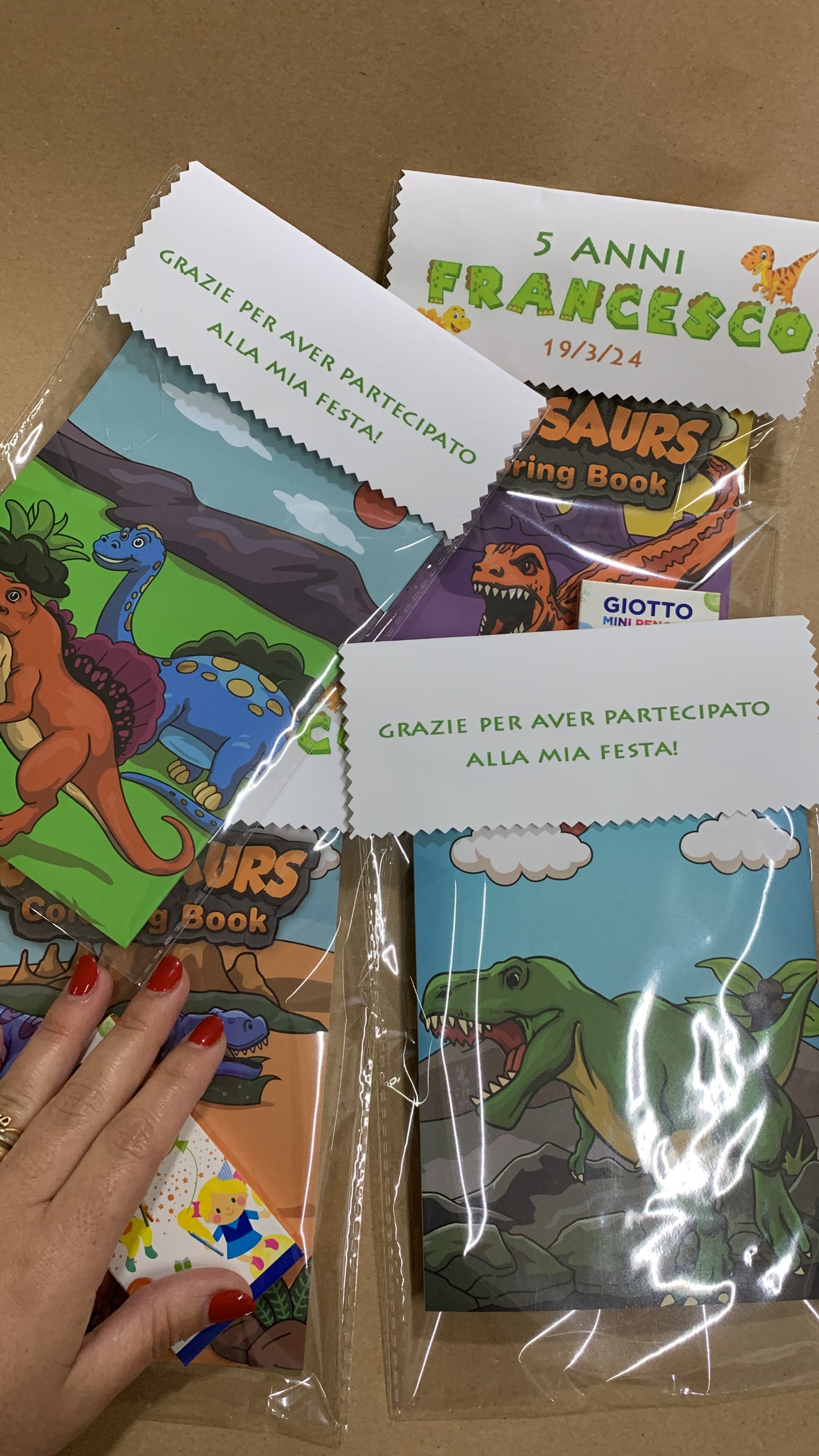 Kit compleanno bambino personalizzato