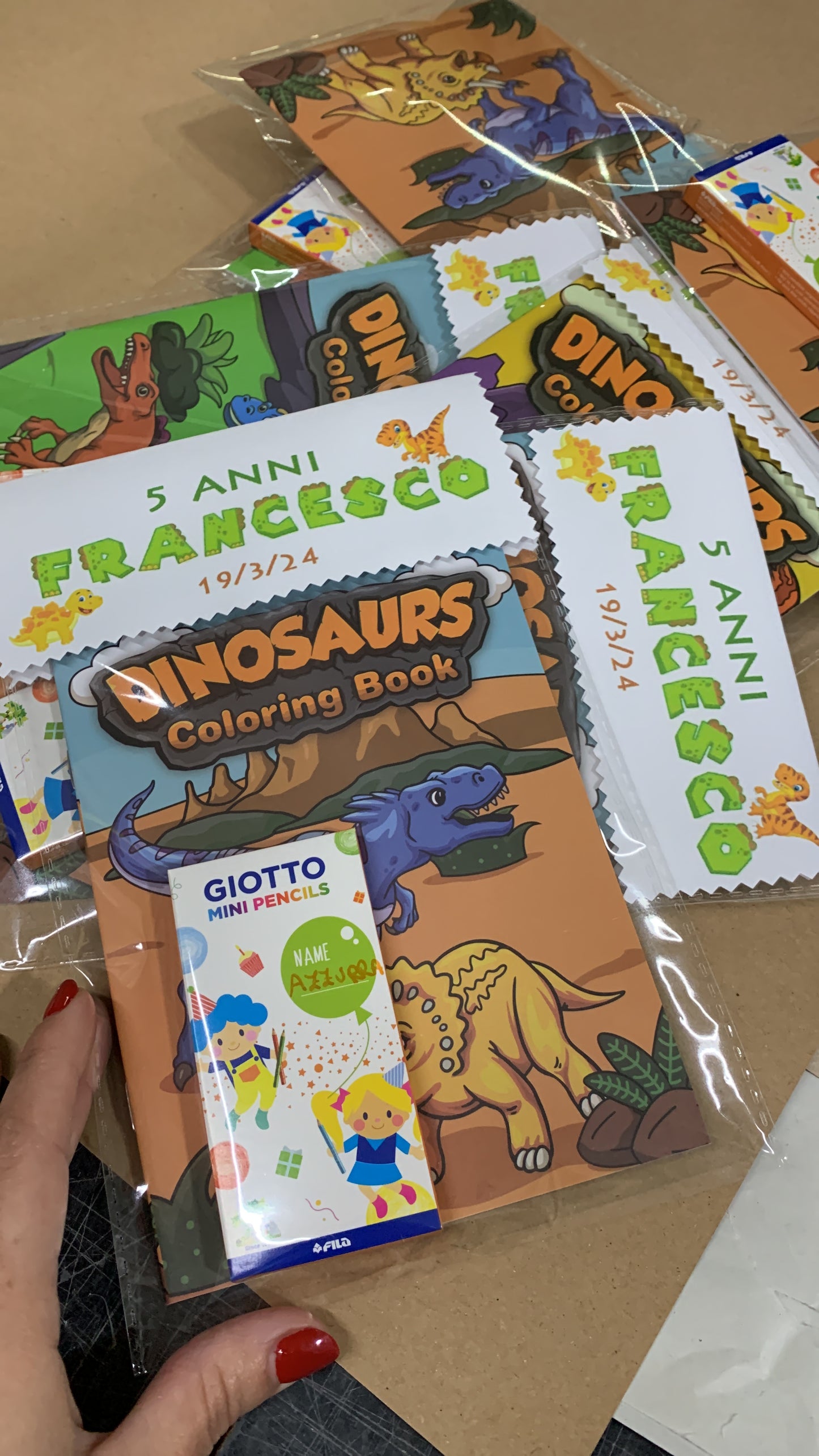 Kit compleanno bambino personalizzato
