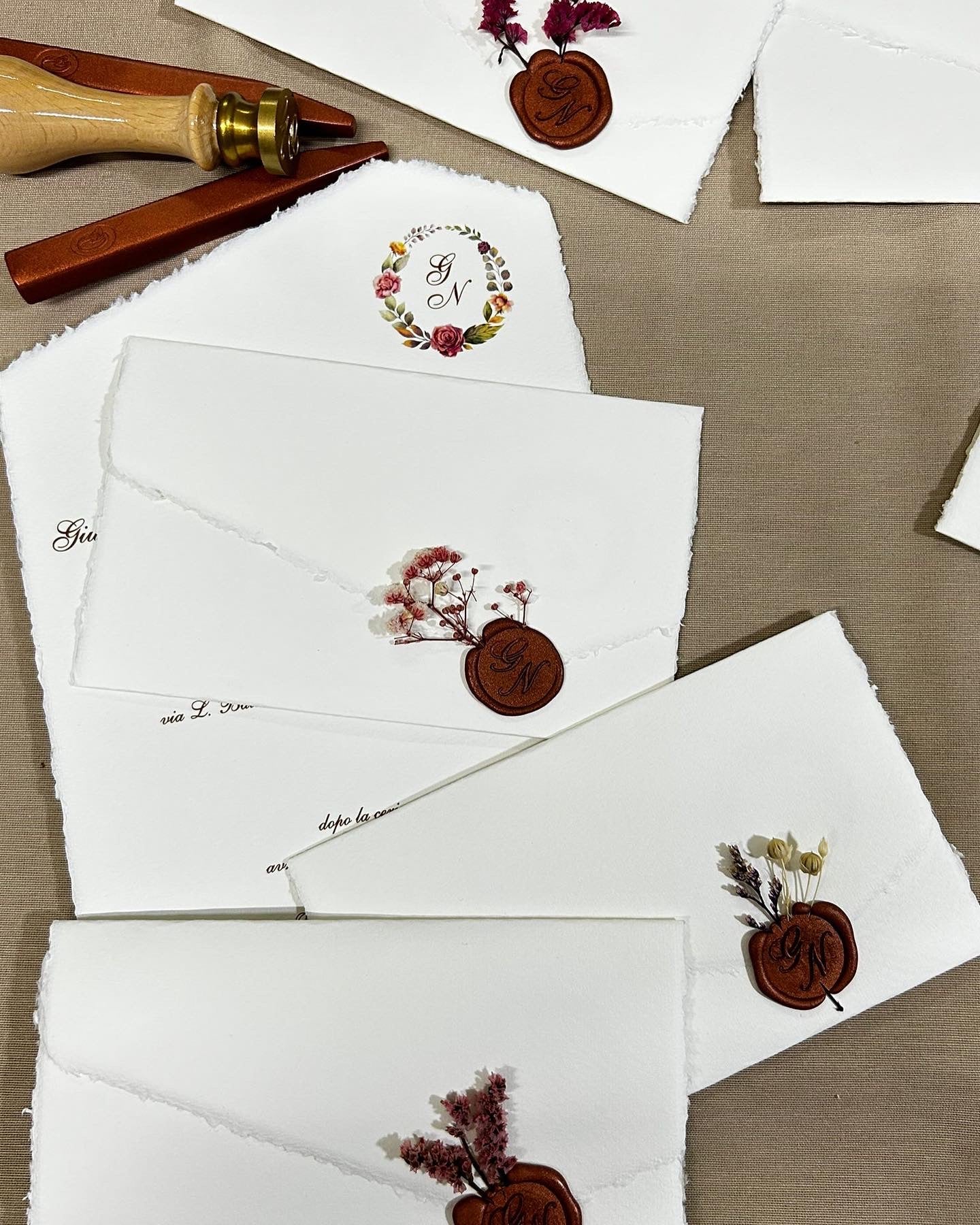 Partecipazione carta Amalfi