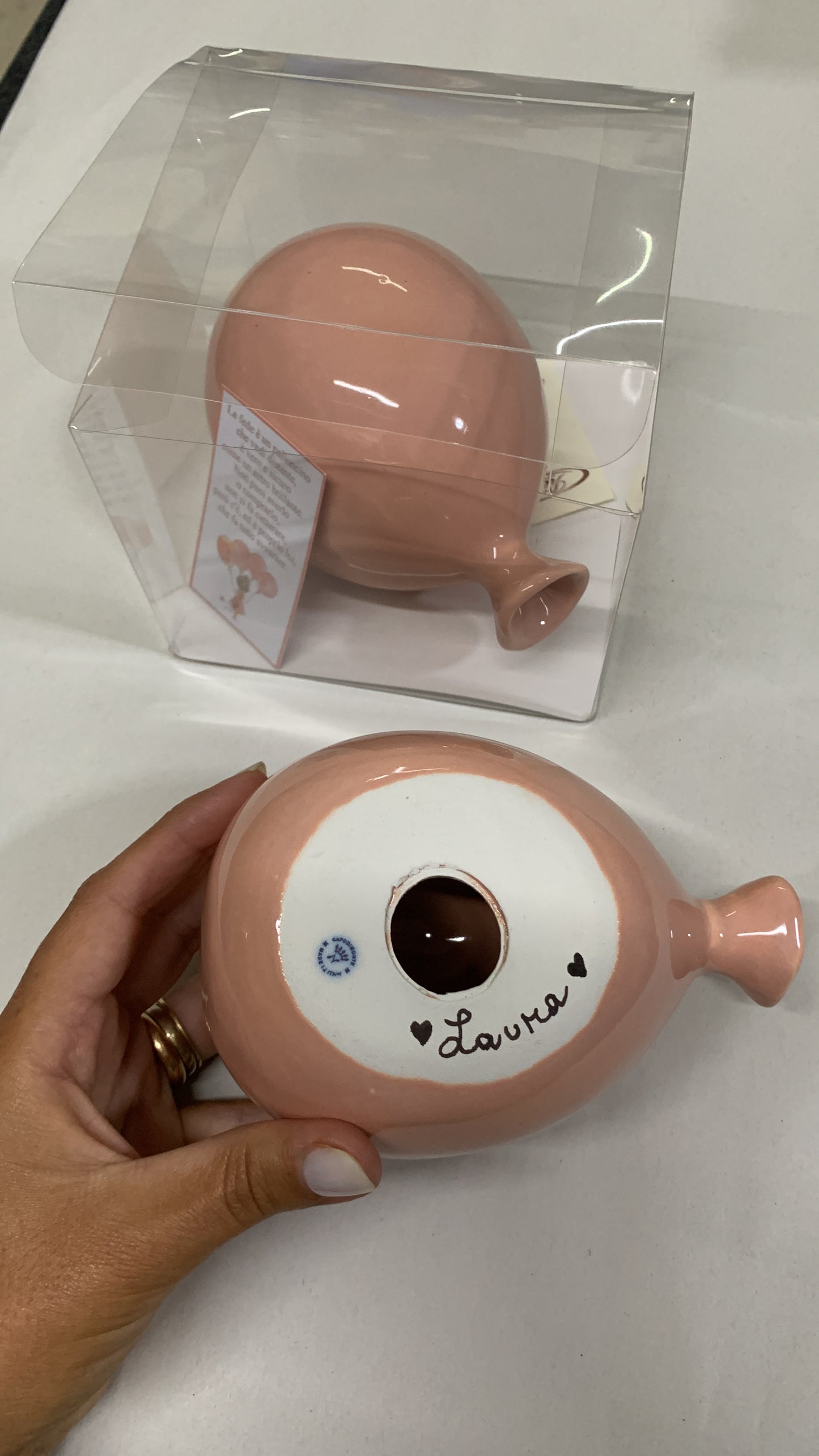 Palloncino 15cm in ceramica