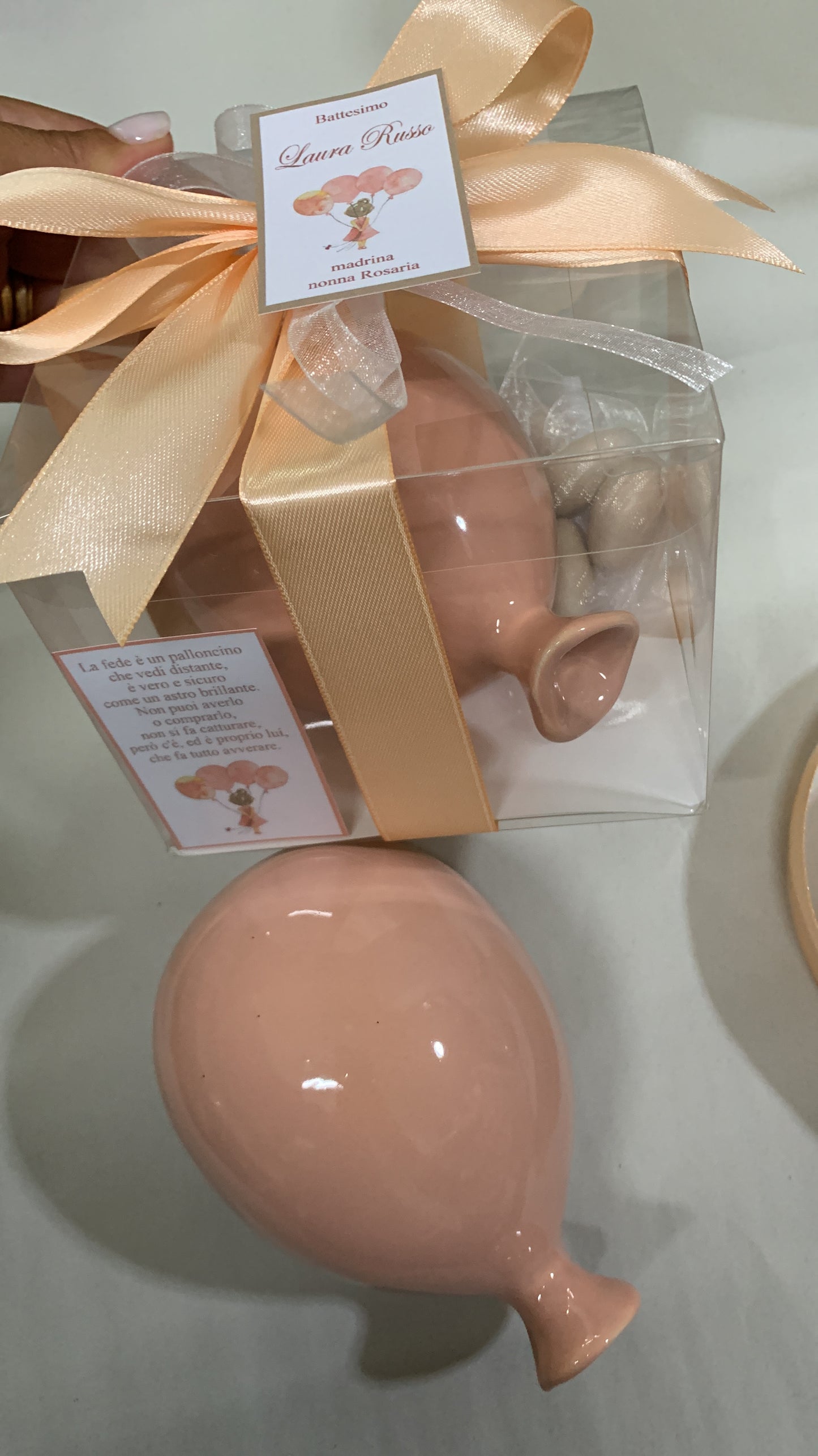 Palloncino 15cm in ceramica