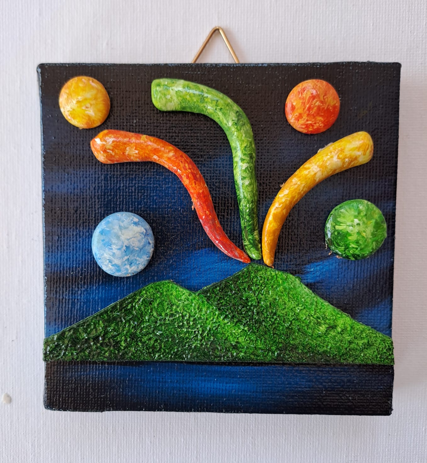 Quadretto Vesuvio 10x10
