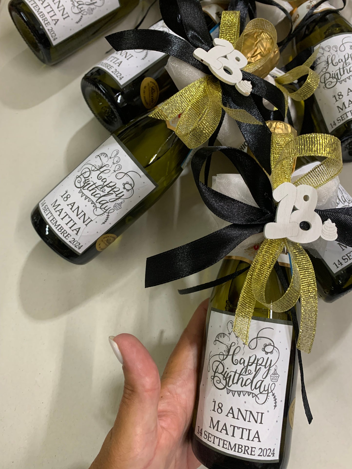 Bottiglia spumante personalizzata