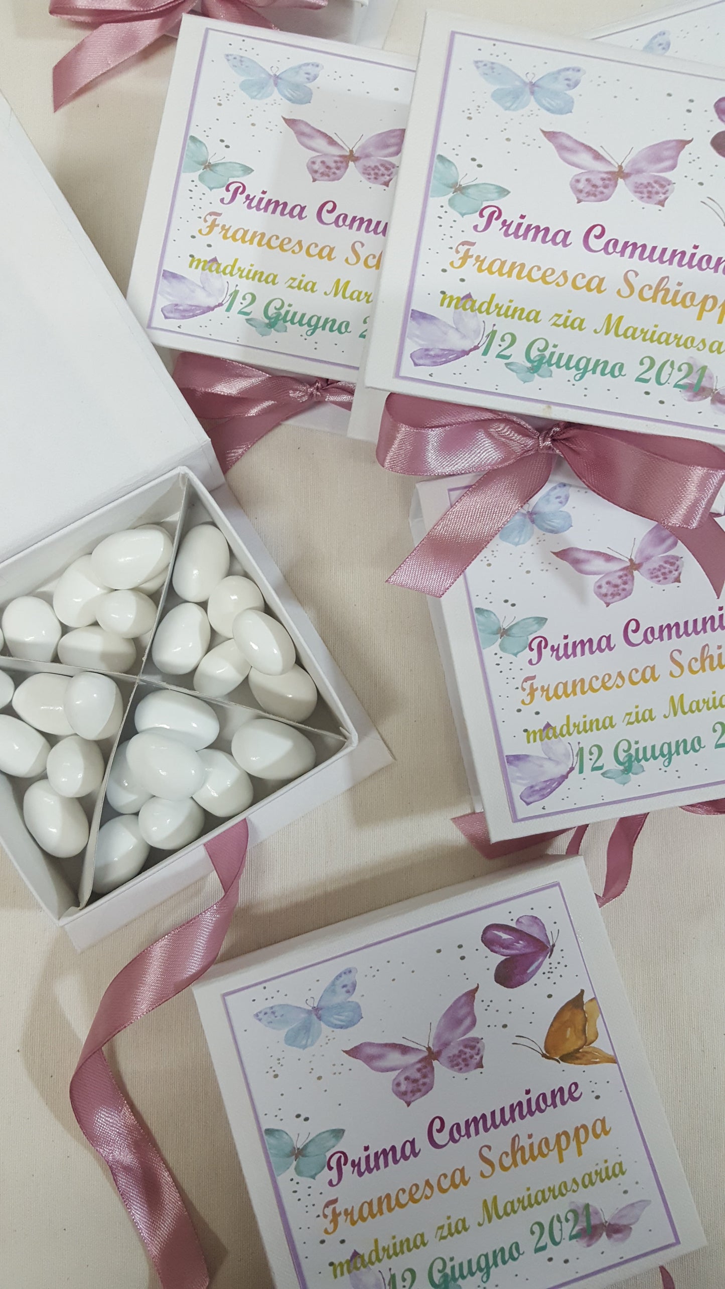 Scatola degustazione confetti