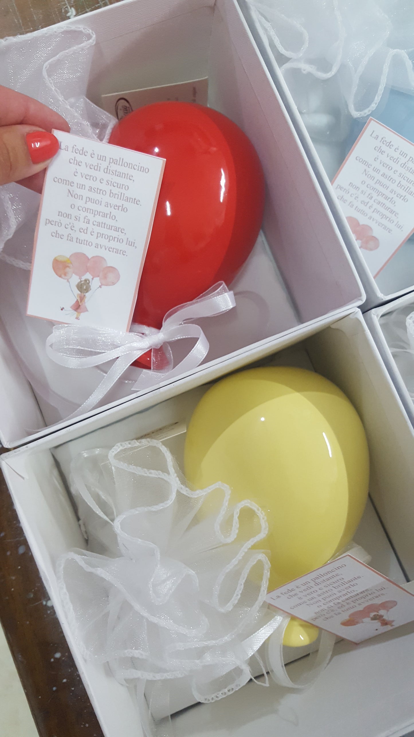 Palloncino 15cm in ceramica