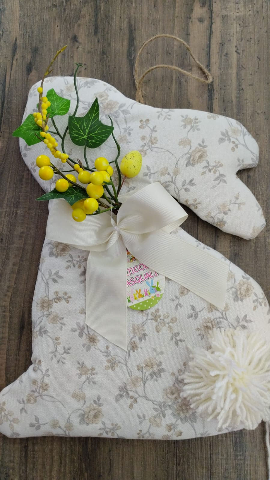 Coniglio sagoma maxi sartoriale
