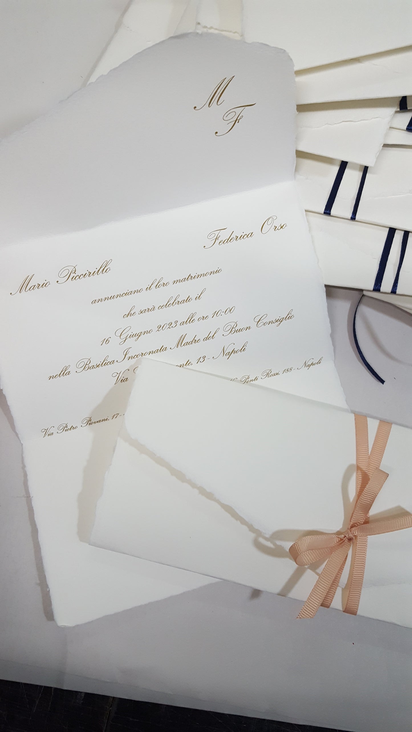 Partecipazione carta Amalfi