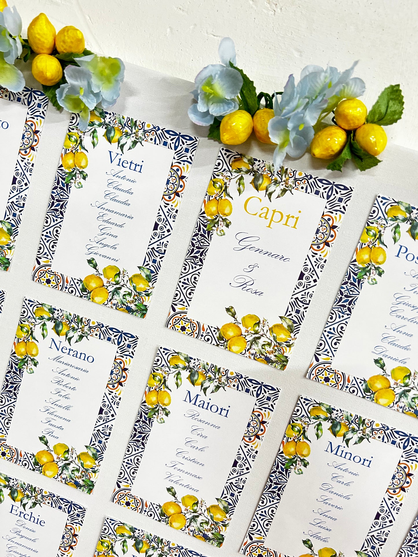 Tableau de mariage personalizzabile