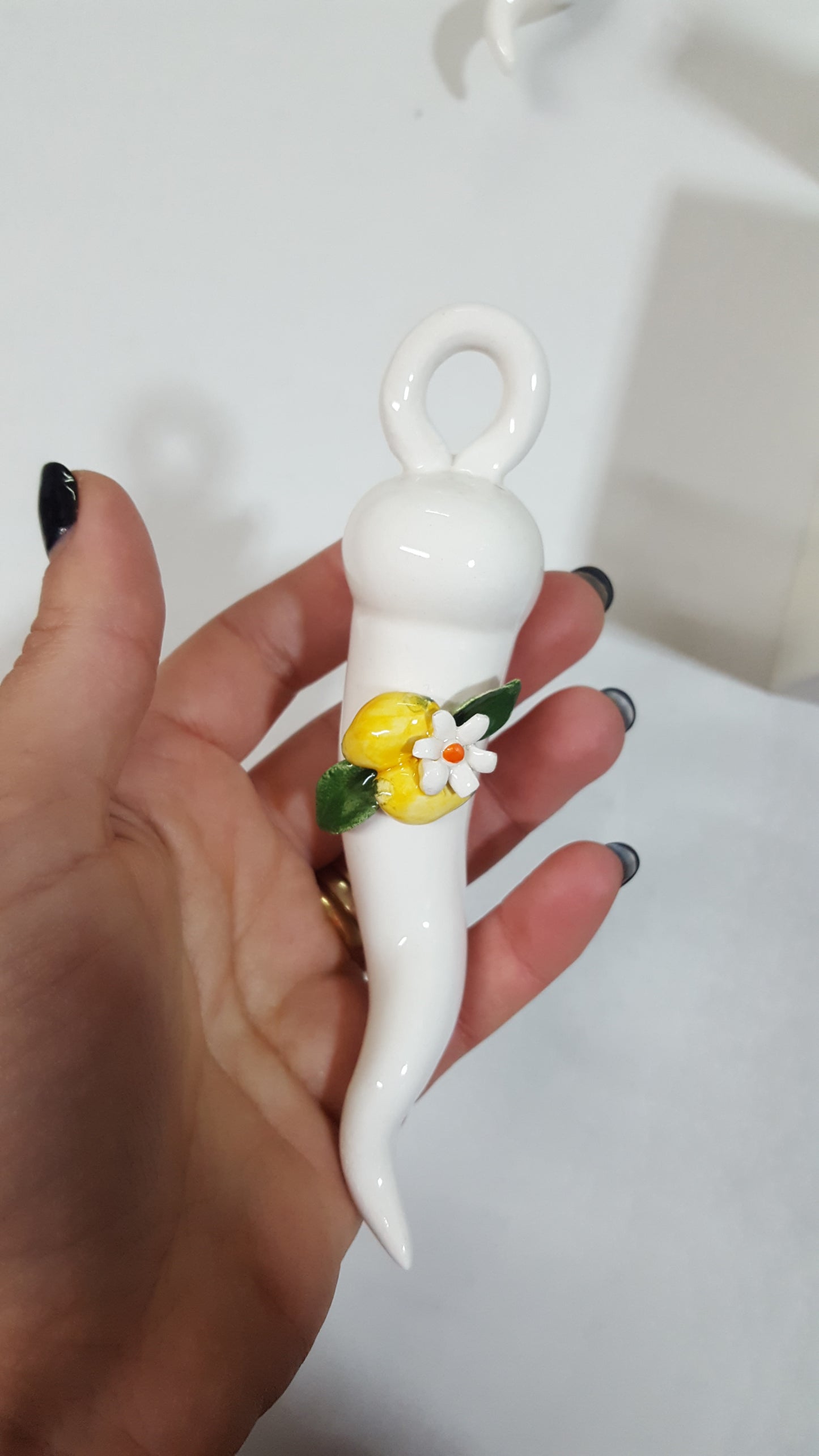 Corno con limoni 11cm