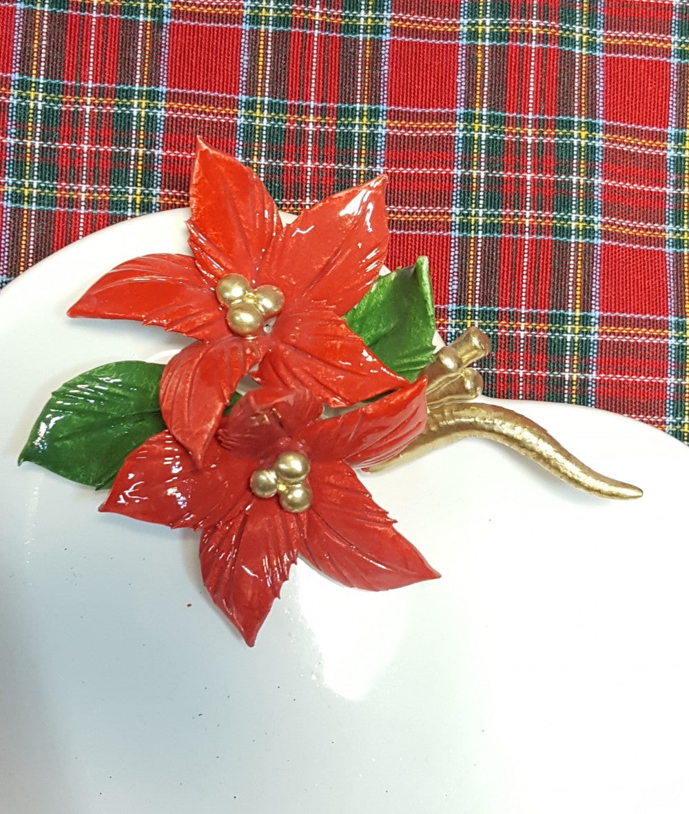Piattino cuore con stelle