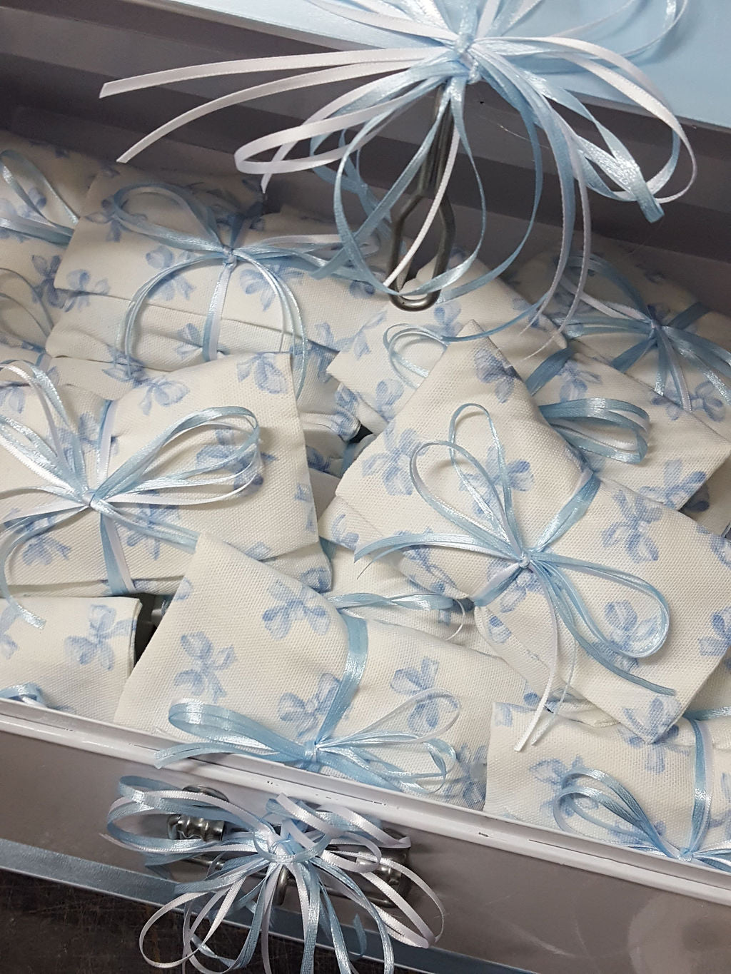 pochette rettangolari con confetti