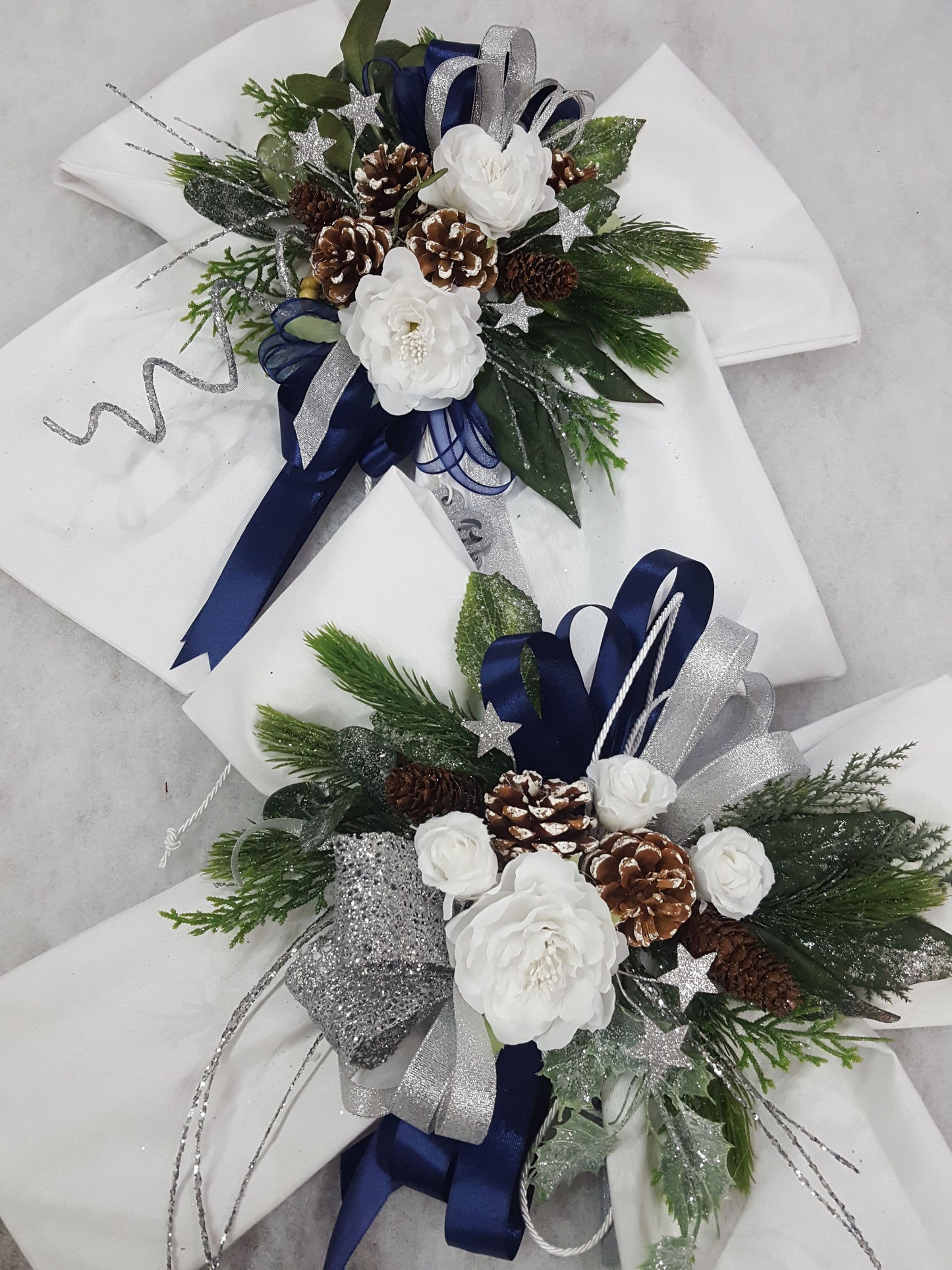 Fiocco bianco 30cm sartoriale