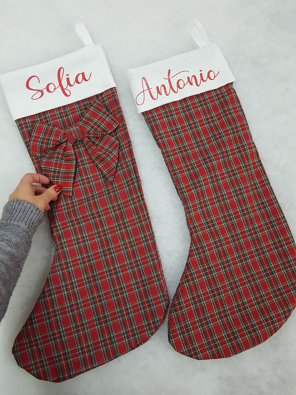 Calza della befana personalizzata