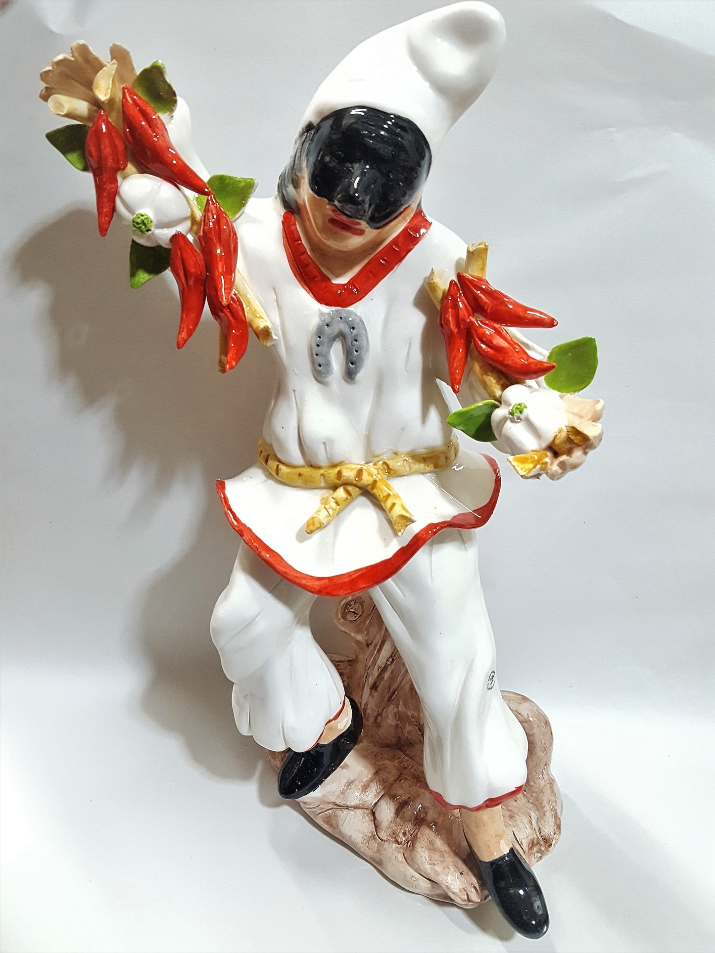Statua pulcinella 32cm