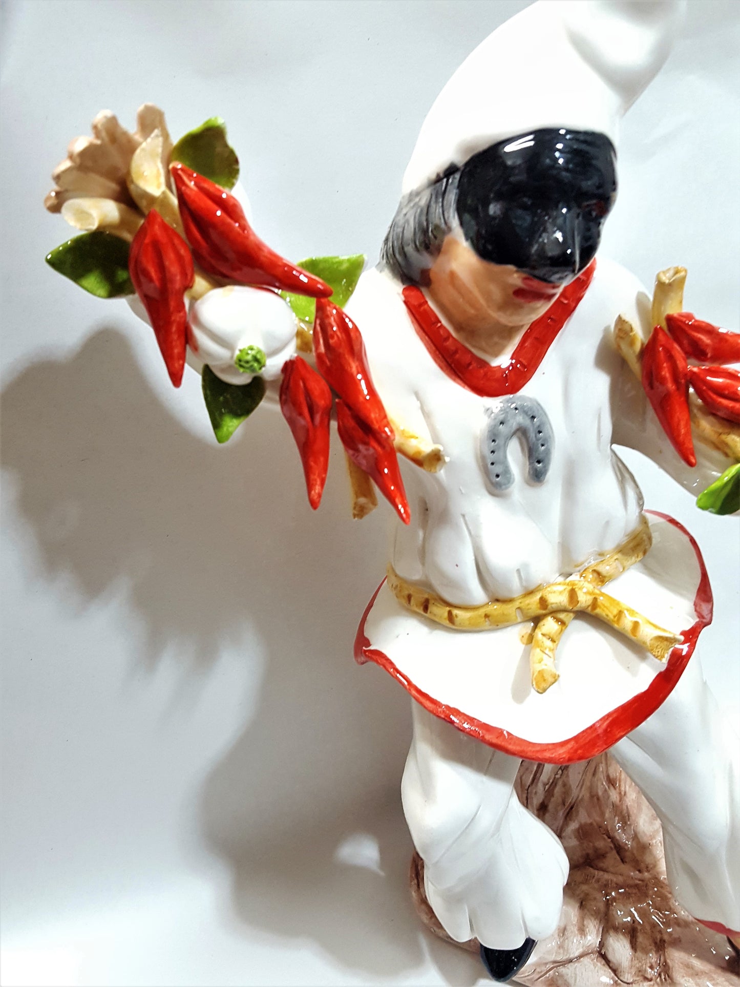 Statua pulcinella 32cm