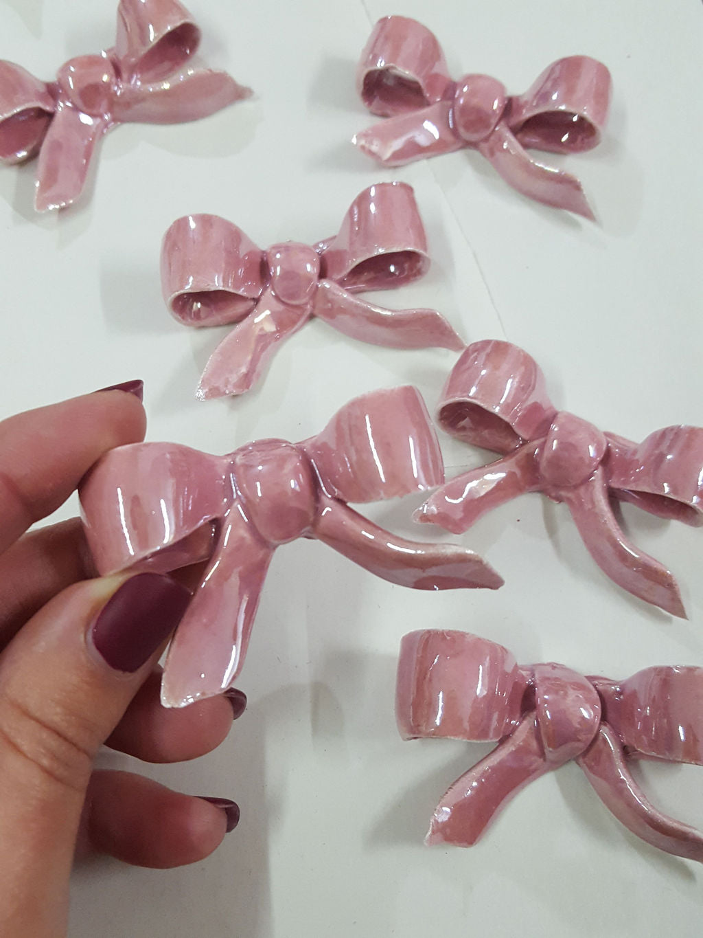Fiocchetto ceramica su pochette