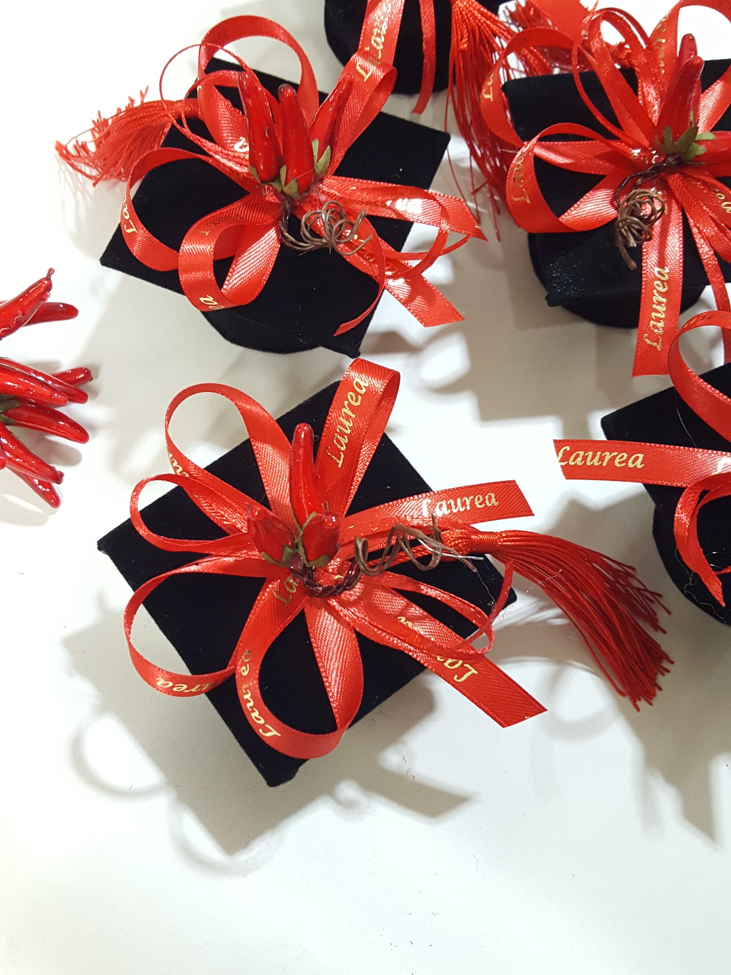 tocco portaconfetti nero laurea