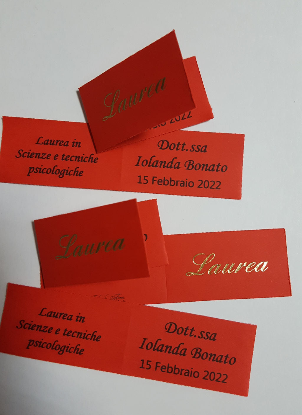Bigliettini laurea stampati