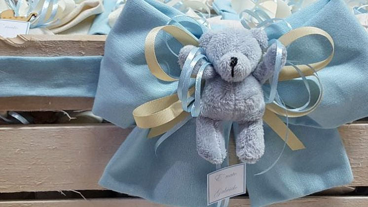 Sacchetti ripiegati nascita shabby