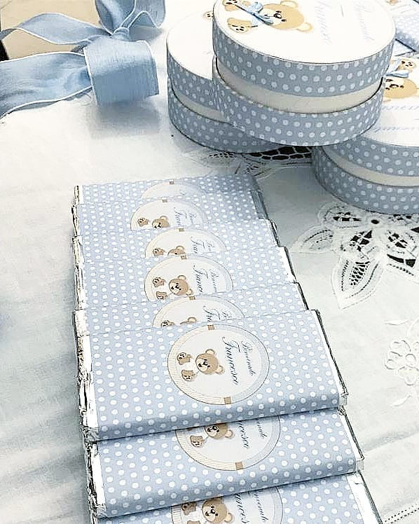 Confettata a tema con grafica personalizzata