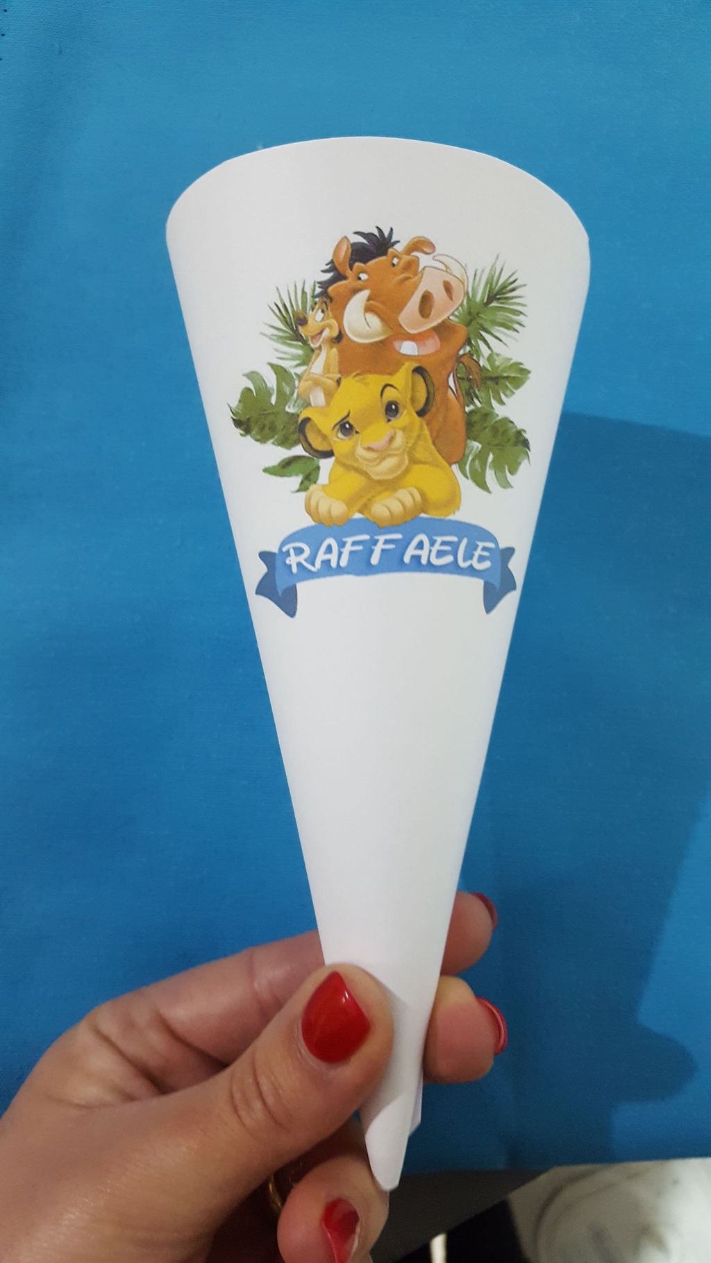 Confettata a tema con grafica personalizzata