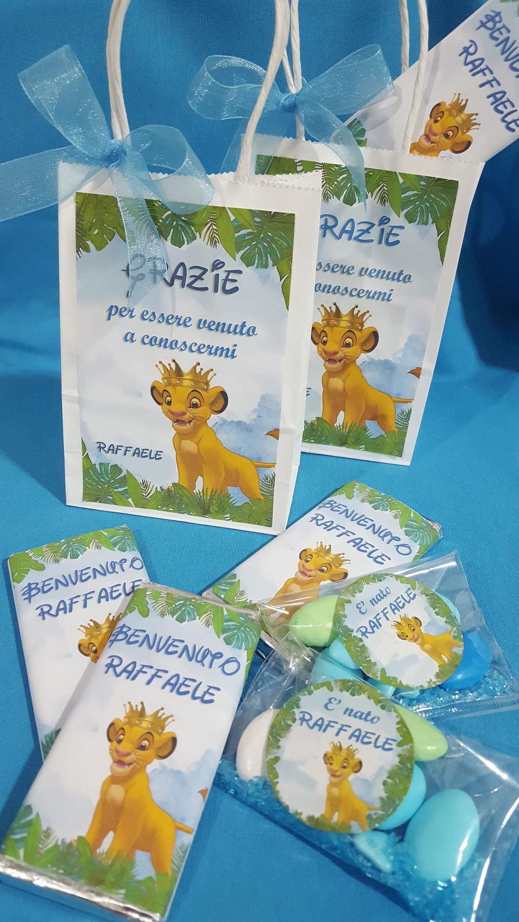 Confettata a tema con grafica personalizzata