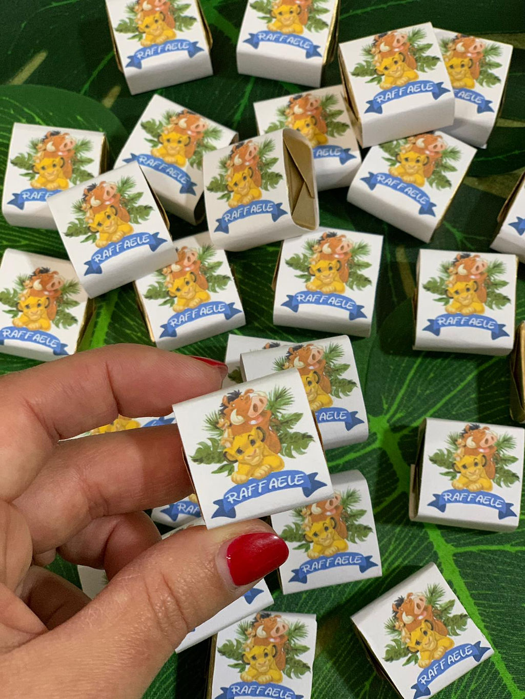 Cioccolattini con grafica personalizzata