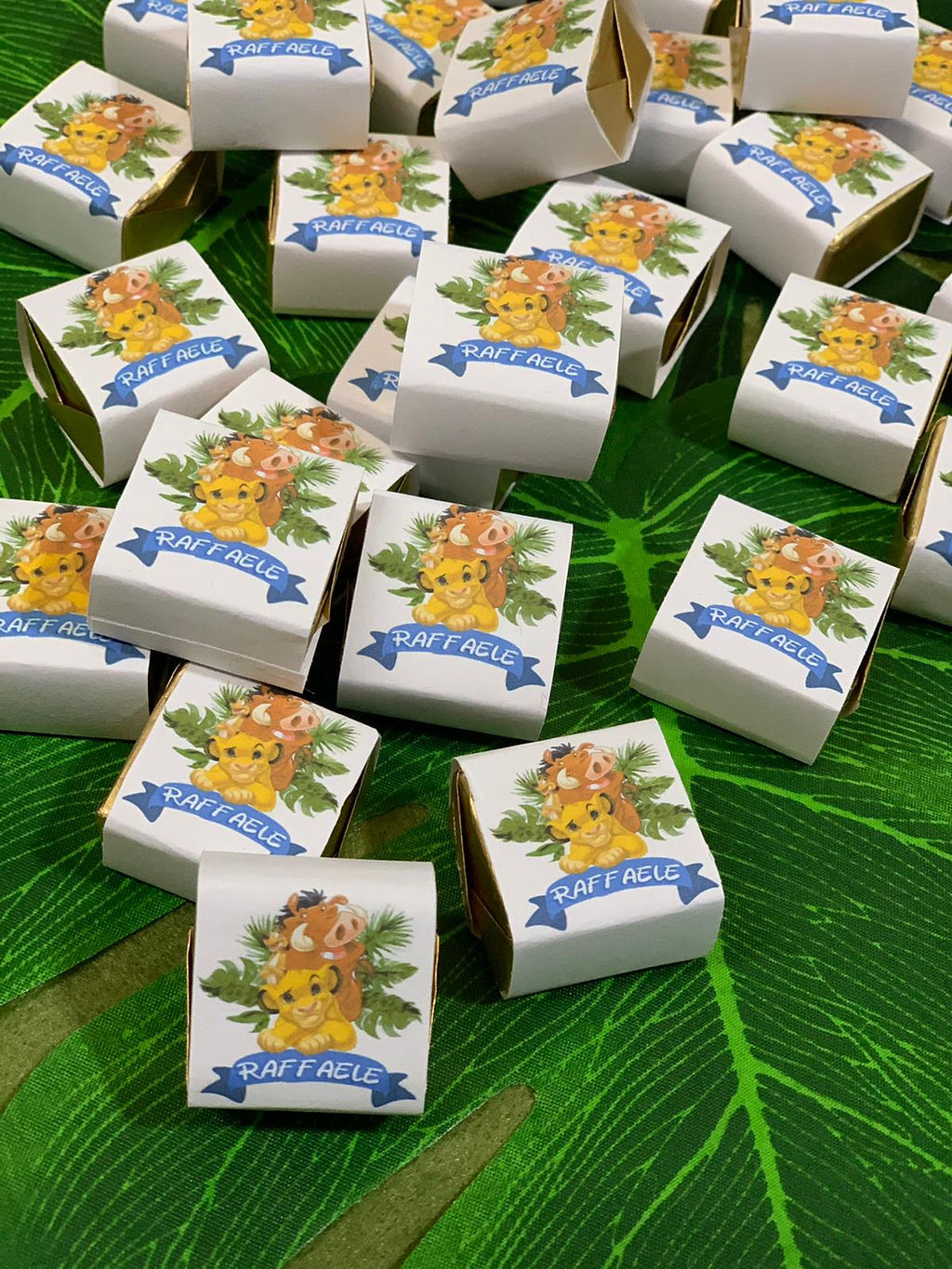 Cioccolattini con grafica personalizzata