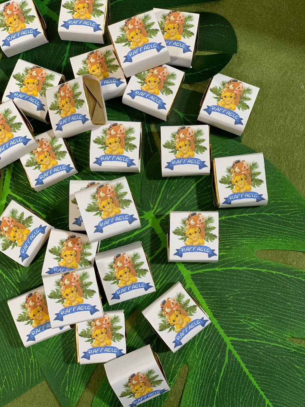Cioccolattini con grafica personalizzata