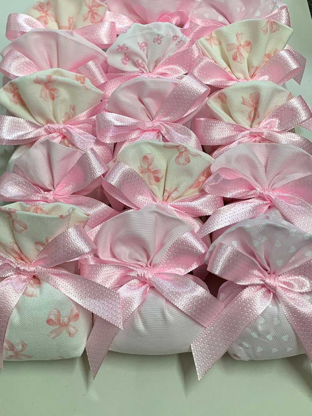 Sacchetto semplice con fiocco di raso