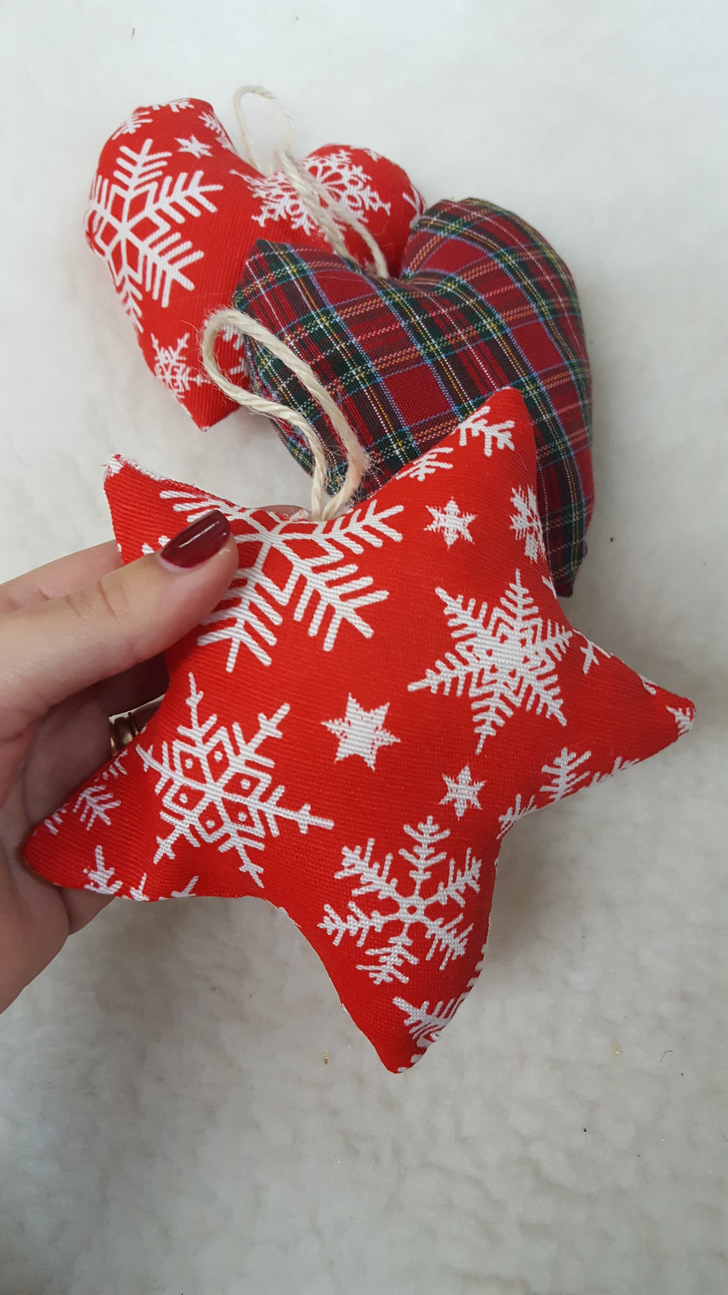 Decorazioni sartoriali per albero