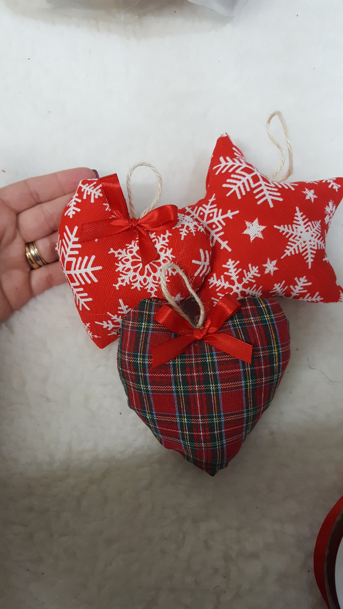 Decorazioni sartoriali per albero