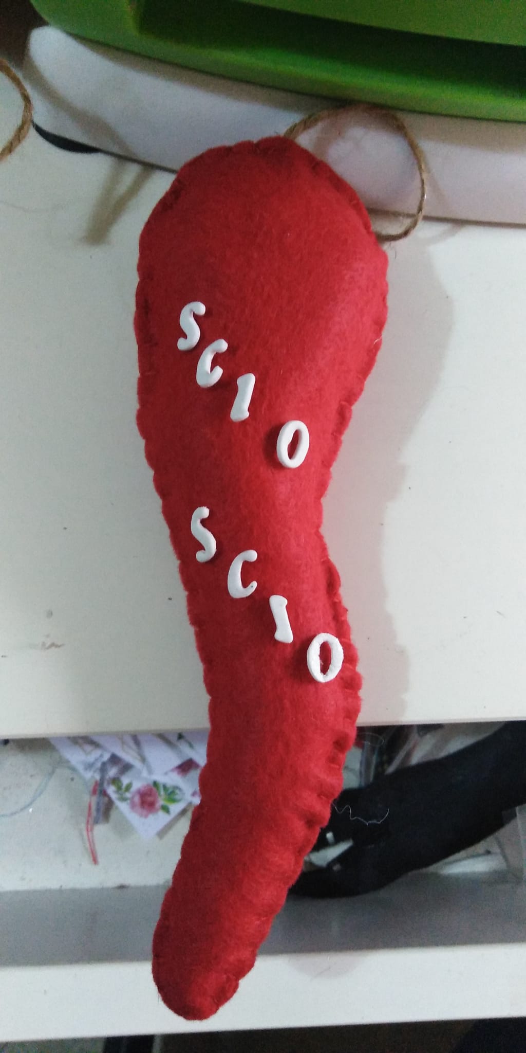 corno sciò sciò natalizio