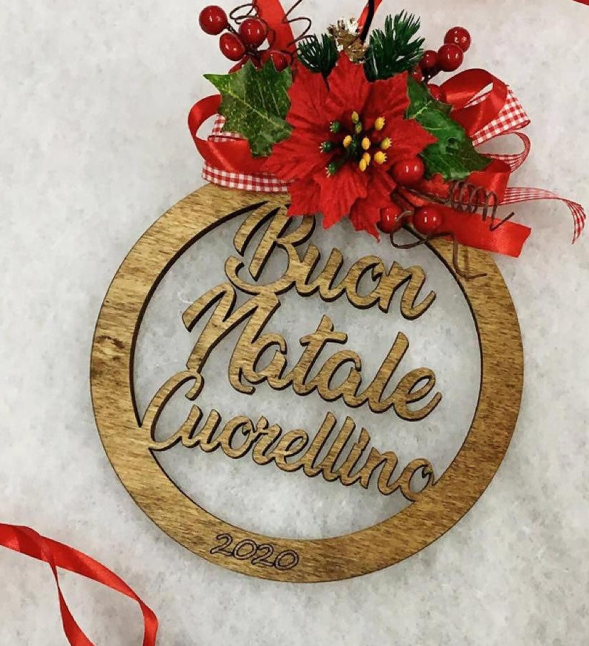 Palla maxi legno personalizzata