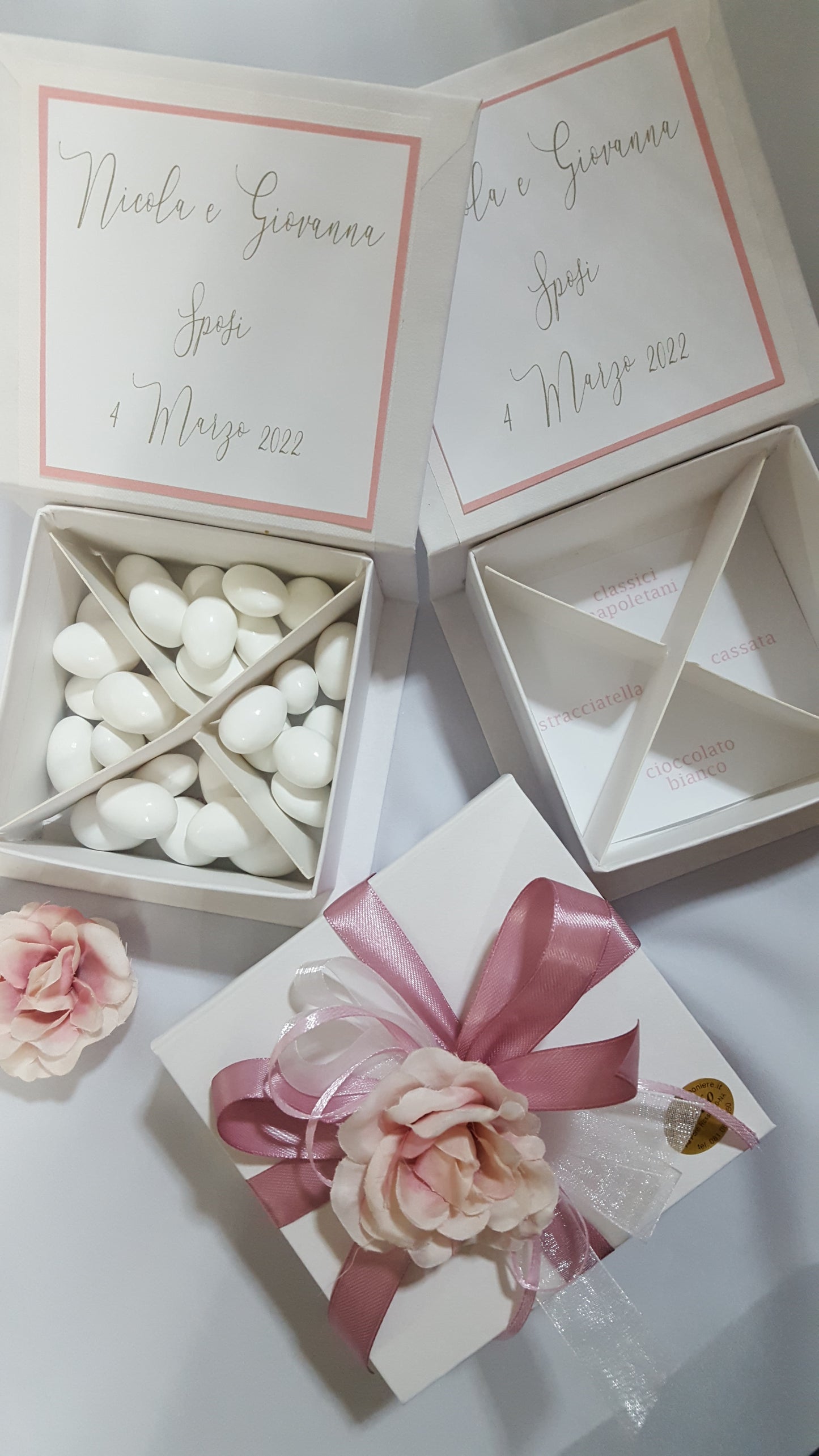 Scatola degustazione confetti
