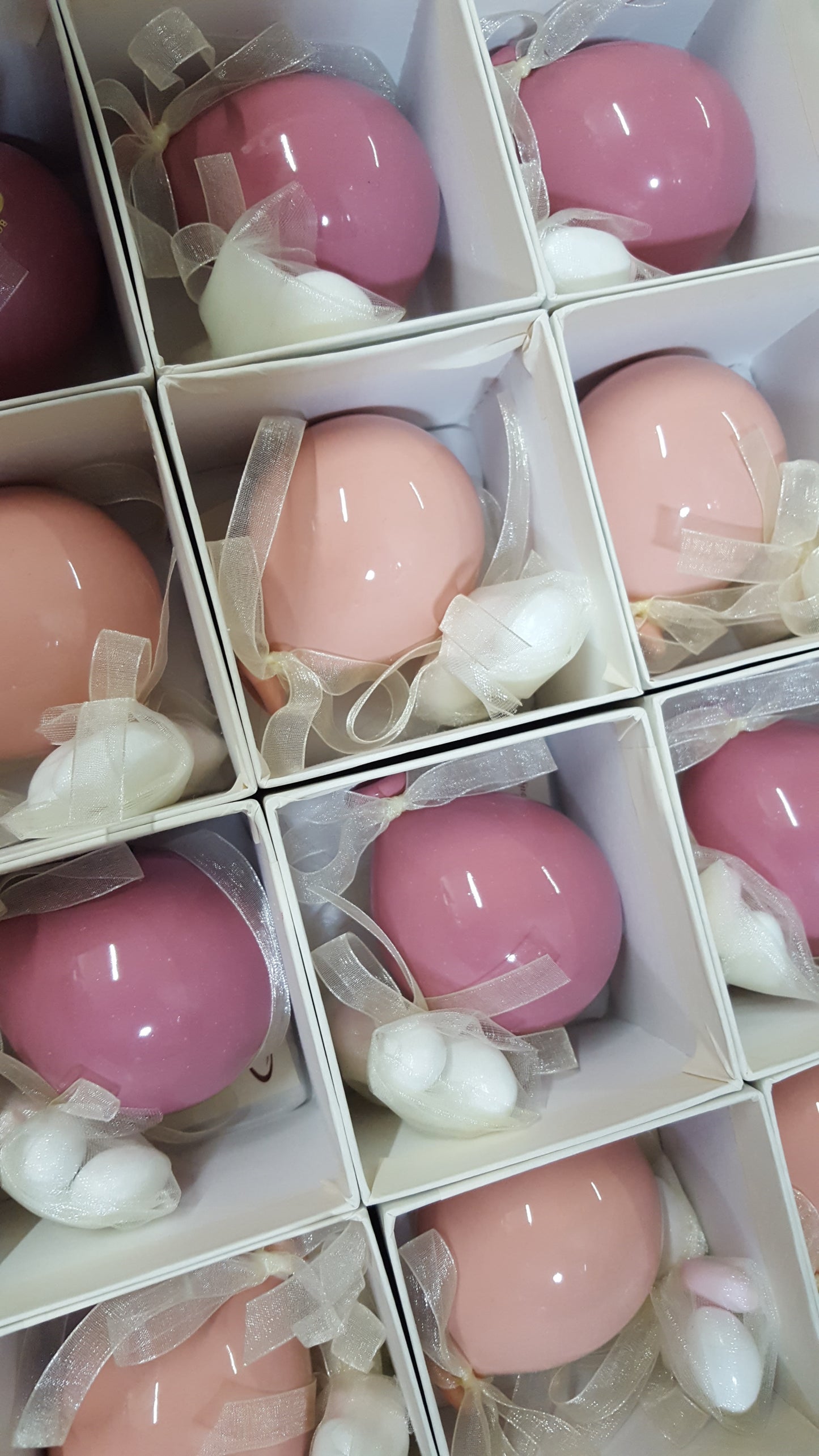 Palloncino ceramica 9cm confezionato